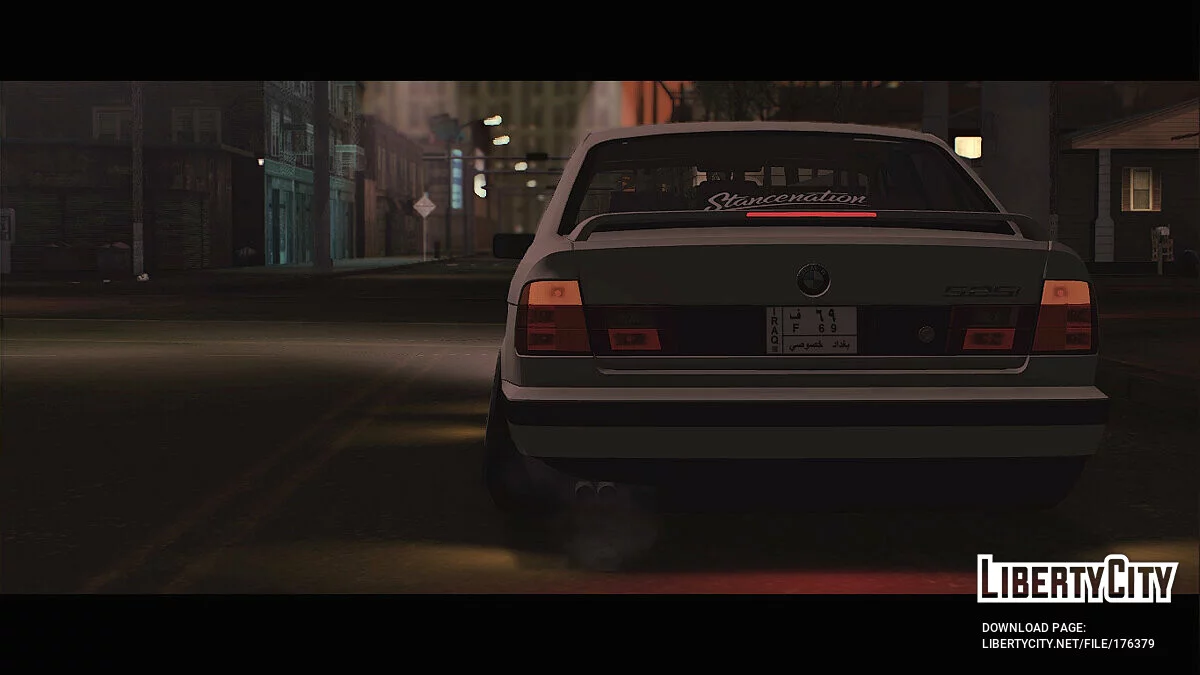 1995 BMW E34 525i Stance / GTA San Andreas