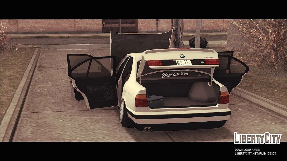 1995 BMW E34 525i Stance / GTA San Andreas