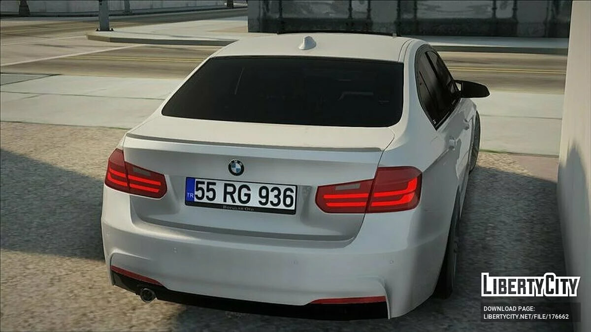 BMW 320i F30 MSport 55 RG 936 / GTA San Andreas