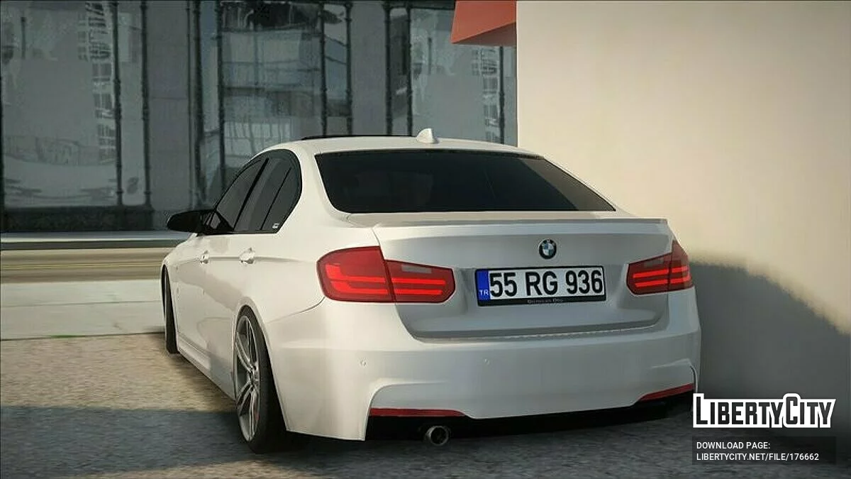 BMW 320i F30 MSport 55 RG 936 / GTA San Andreas