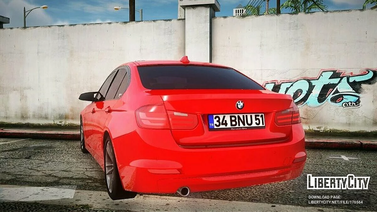 BMW 320i F30 Pre-LCI Sport Line / GTA San Andreas