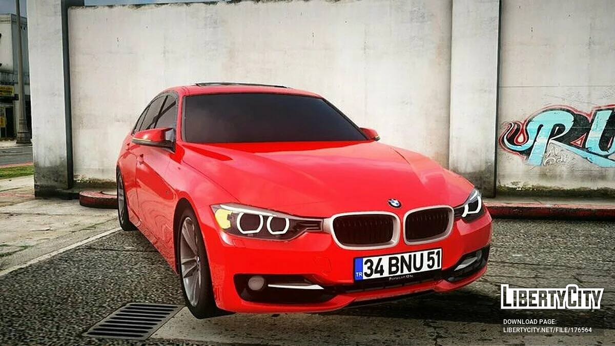 BMW 320i F30 Pre-LCI Sport Line / GTA San Andreas