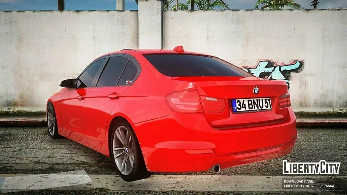 BMW 320i F30 Pre-LCI Sport Line / GTA San Andreas