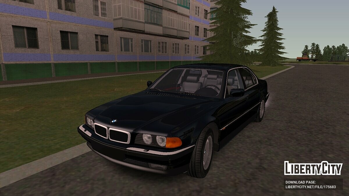 Скачать BMW E38 для GTA San Andreas