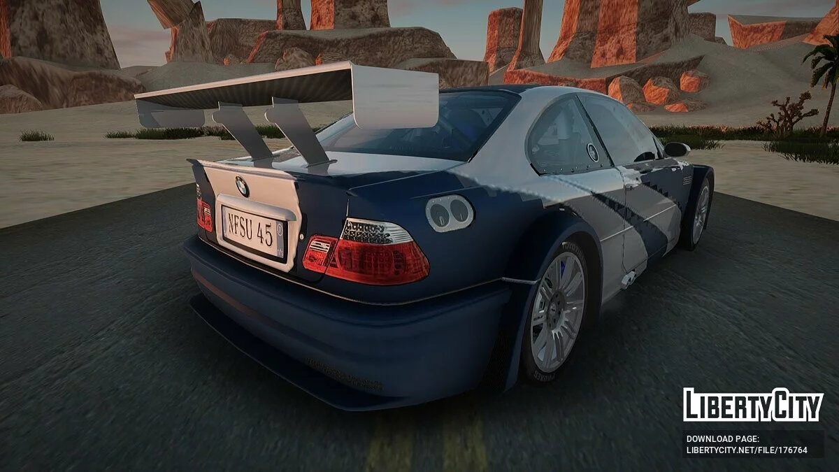 BMW M3 (NFSMW) / GTA San Andreas