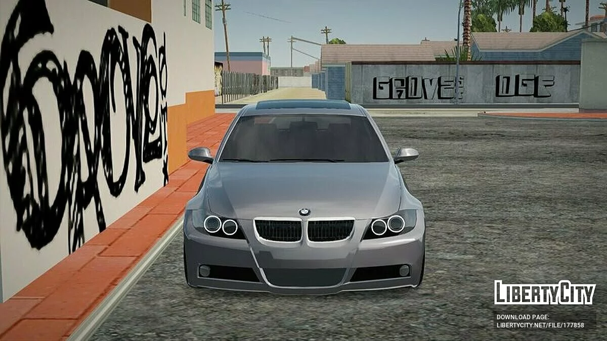 2006 BMW E90 320d M Sport / GTA San Andreas