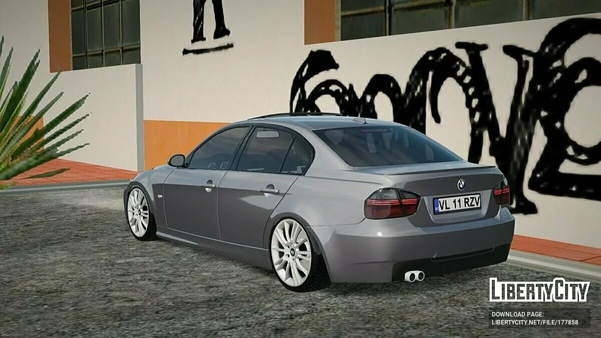 2006 BMW E90 320d M Sport / GTA San Andreas