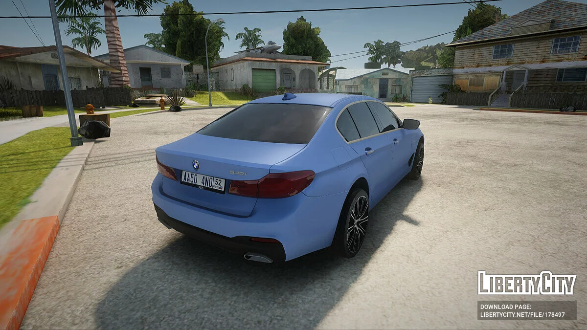 BMW 540i G30 / GTA San Andreas