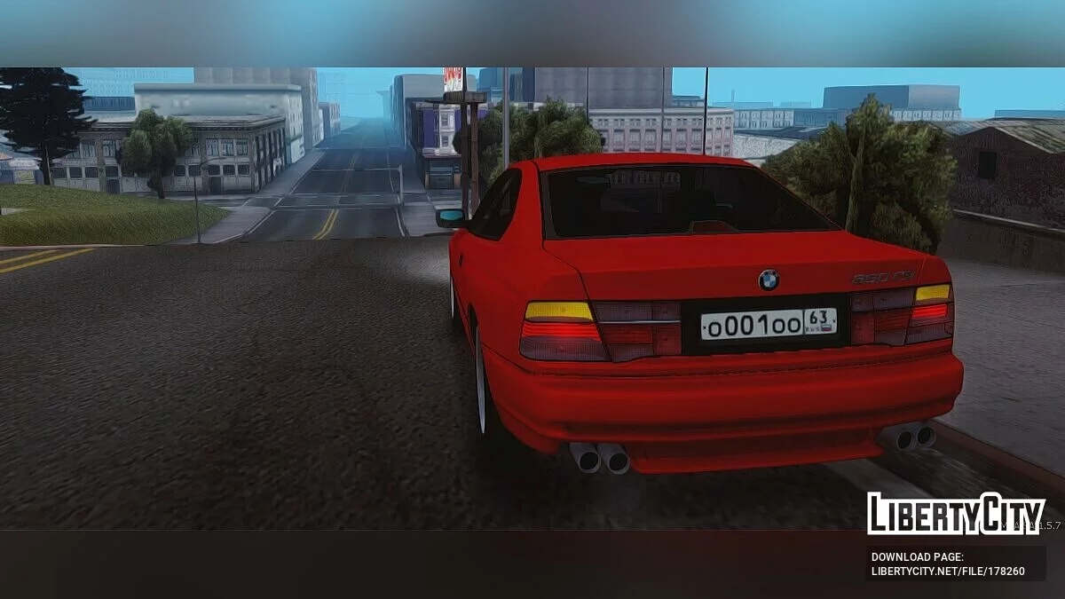 BMW E31 850CSi / GTA San Andreas