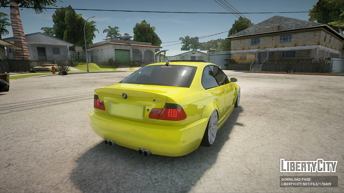 BMW M3 Coupe Tuned / GTA San Andreas