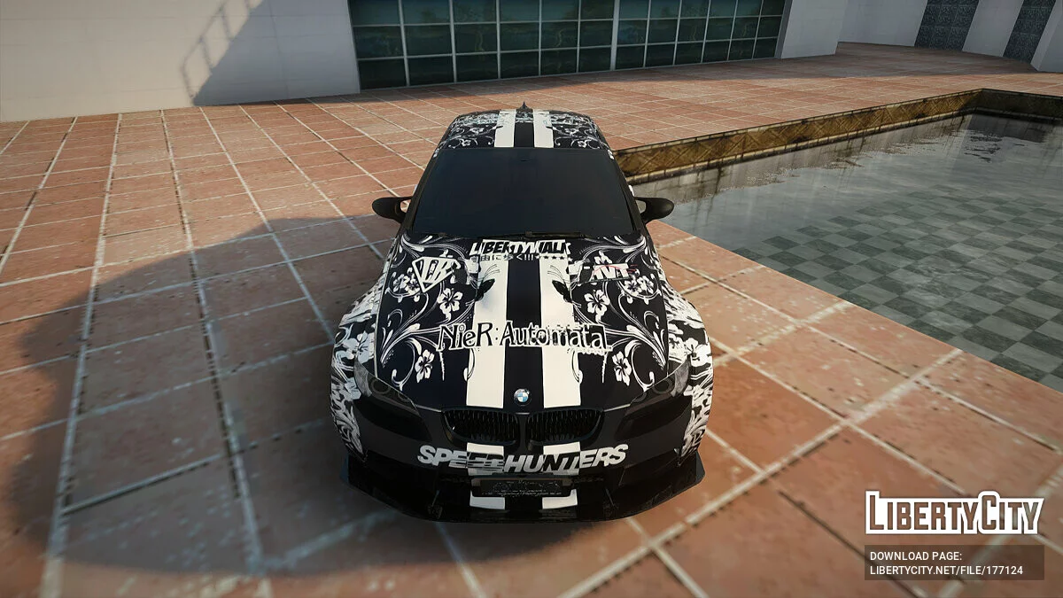 BMW M3 E92 2B of NieR: LB Performance / GTA San Andreas