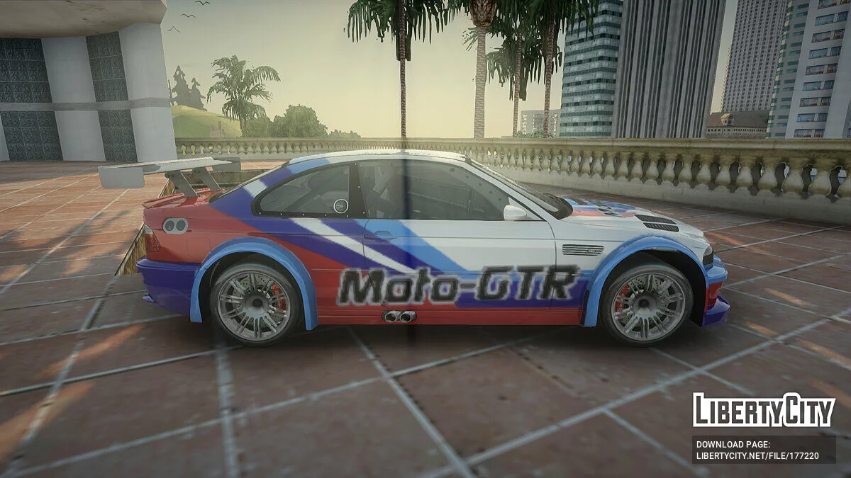 BMW M3 GTR / GTA San Andreas