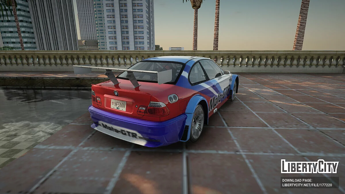 BMW M3 GTR / GTA San Andreas