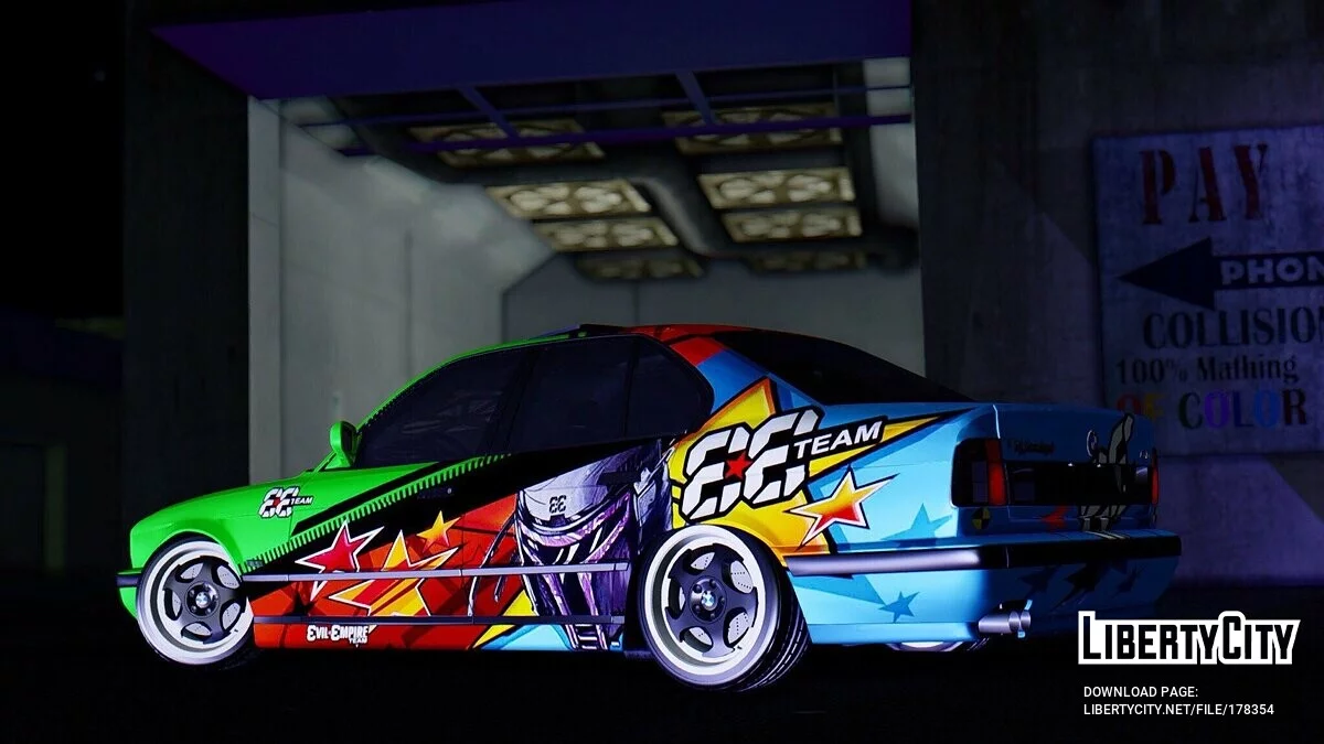 BMW M5 E34 / GTA San Andreas