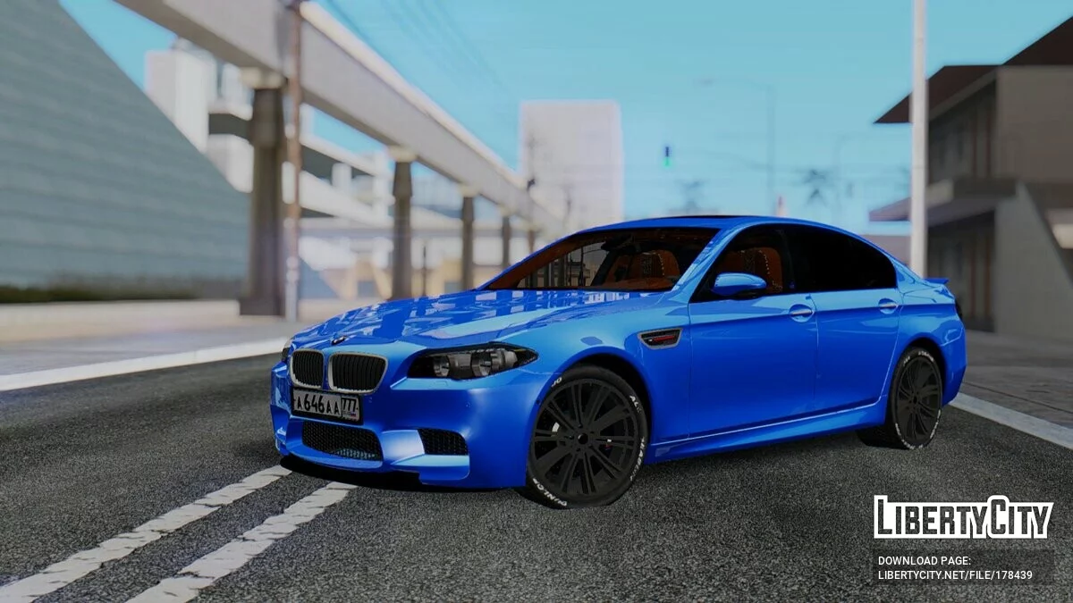 BMW M5 F10 G-Power / GTA San Andreas