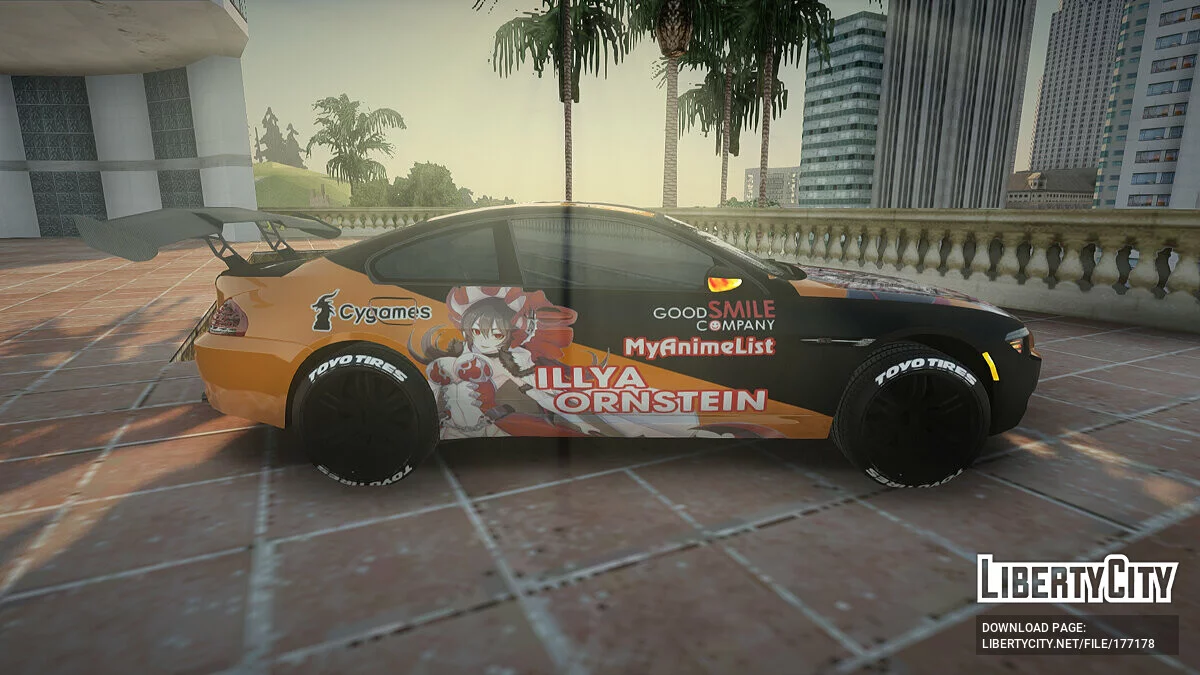 BMW M6 Itasha Princess Connect Re Dive / GTA San Andreas