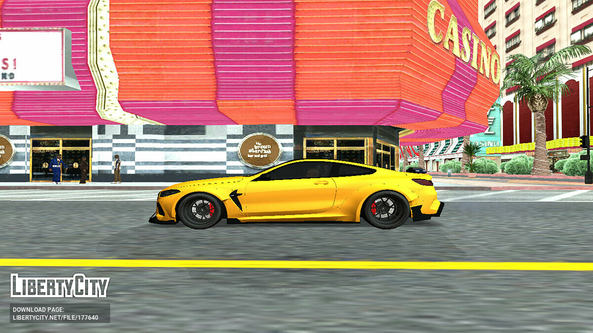 Скачать BMW M8 для GTA San Andreas