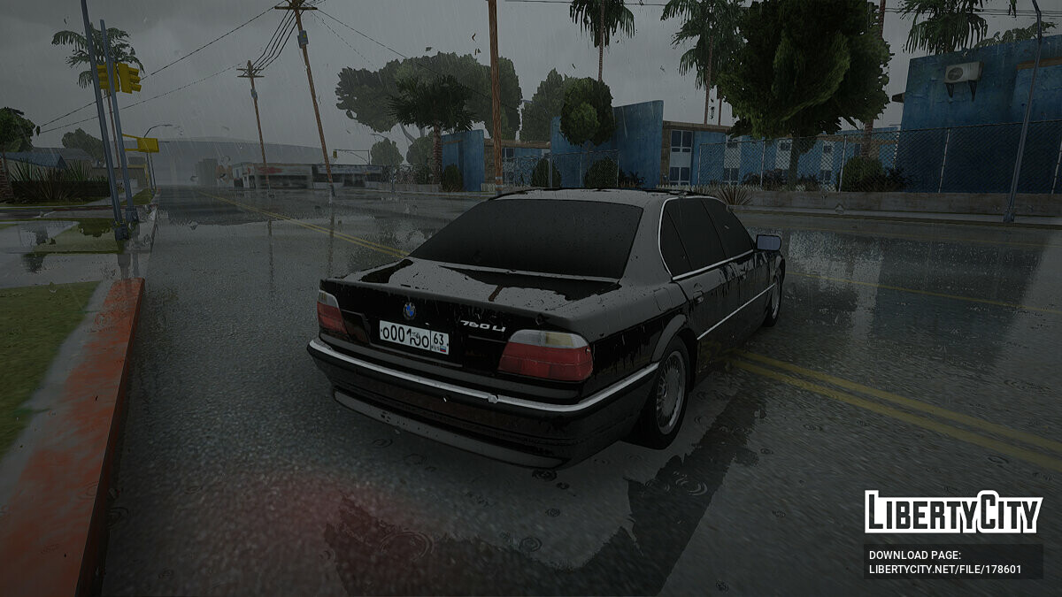 Скачать BMW 750i E38 для GTA San Andreas