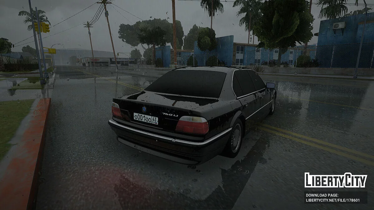 BMW 750i E38 / GTA San Andreas