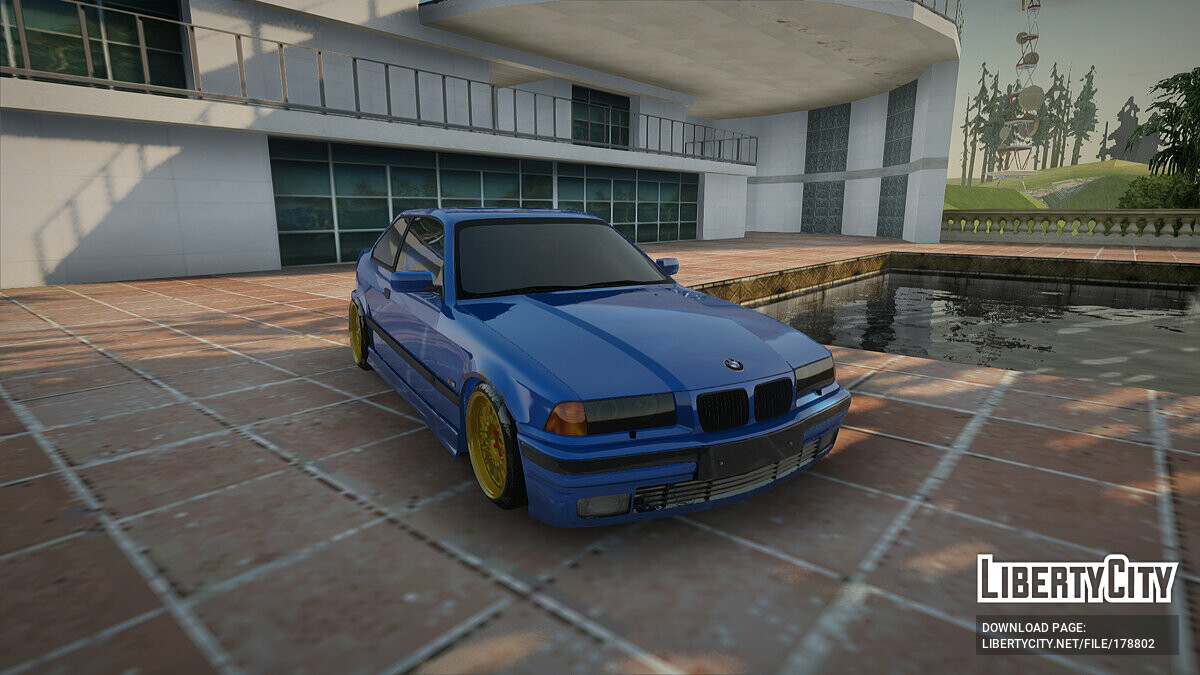 BMW E36 2.8i для GTA San Andreas - Картинка #1