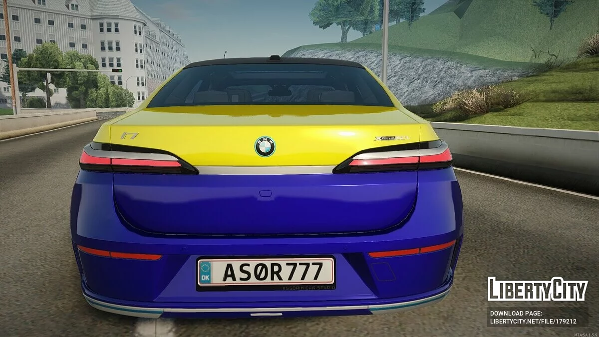 BMW i7 2023 / GTA San Andreas