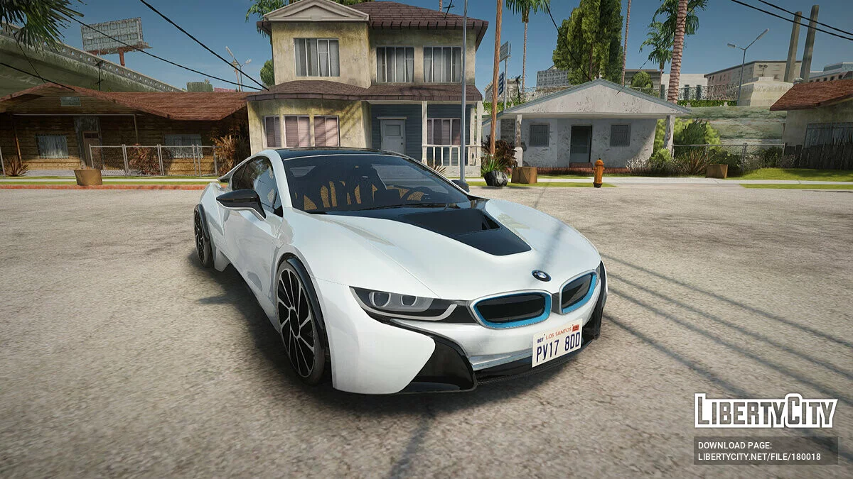 BMW i8-VS 2015 / GTA San Andreas