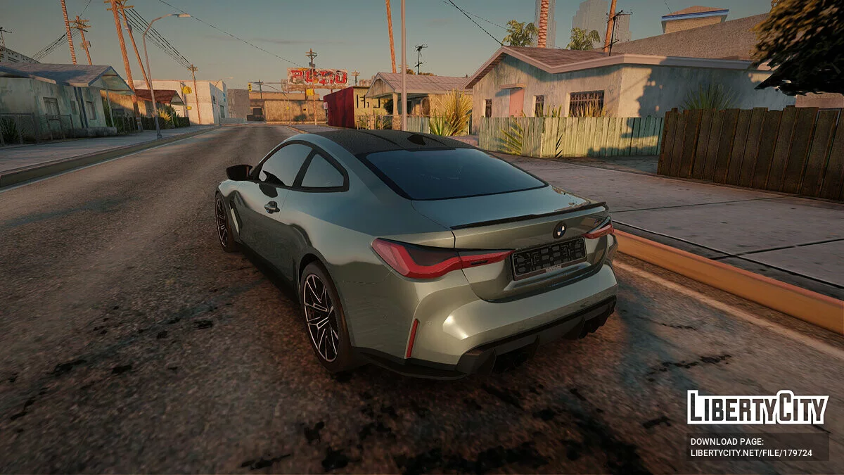 BMW M4 G80 / GTA San Andreas