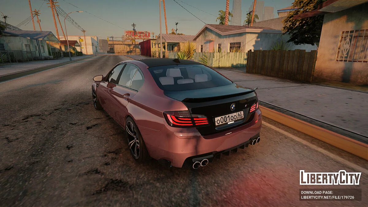 BMW M5 F11 / GTA San Andreas