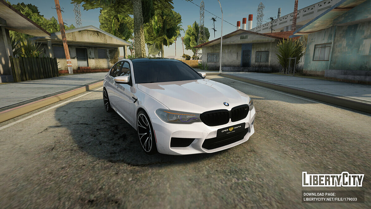 Скачать BMW M5 F90 для GTA San Andreas