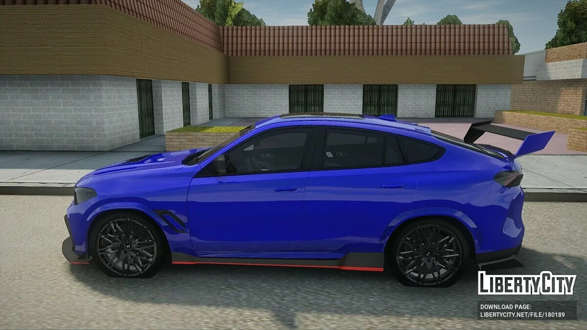 BMW X6M Competition 2021 / GTA San Andreas