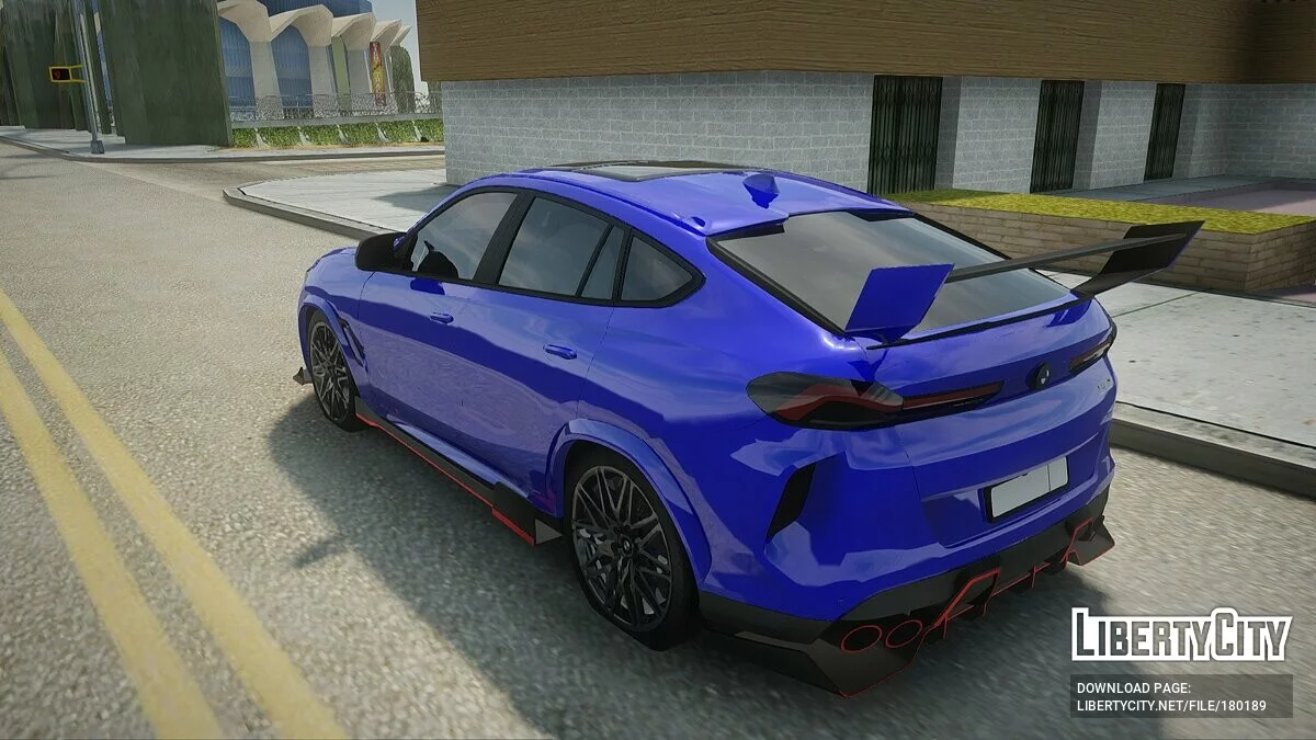 BMW X6M Competition 2021 / GTA San Andreas