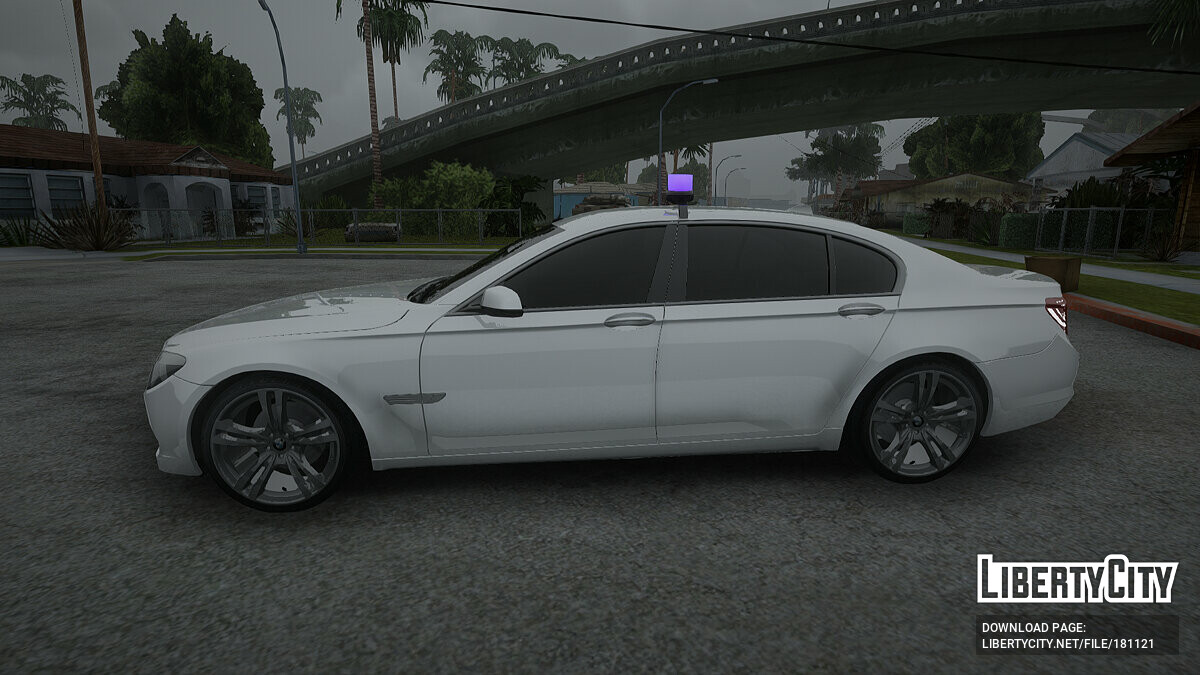 Скачать BMW 750i ФСБ для GTA San Andreas