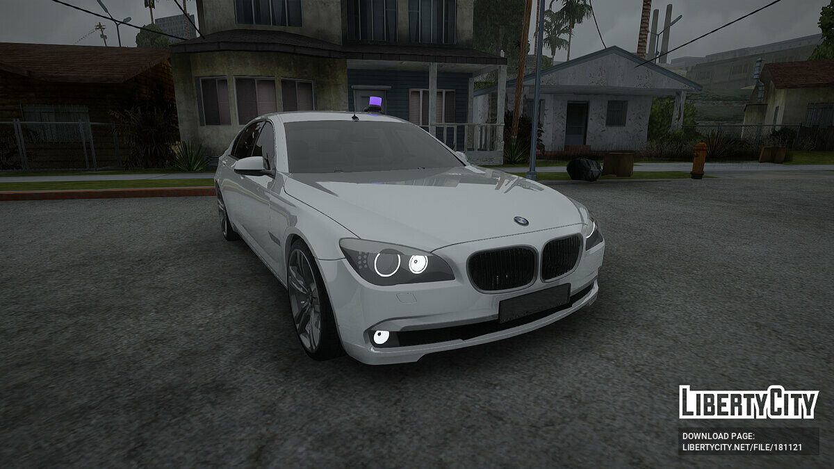 Скачать BMW 750i ФСБ для GTA San Andreas