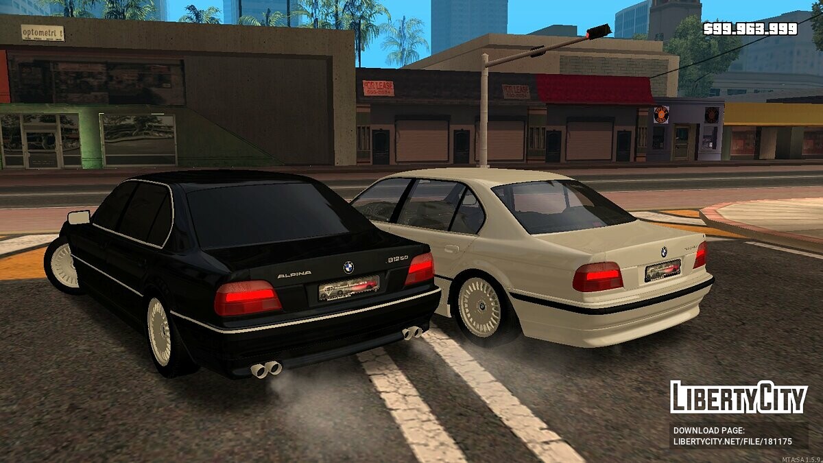 Скачать BMW E38 + CCD для GTA San Andreas