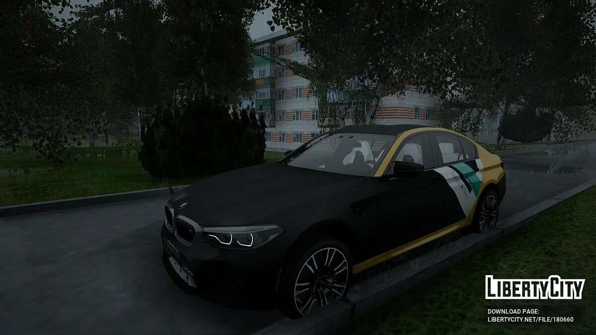 BMW M5 Делимобиль / GTA San Andreas