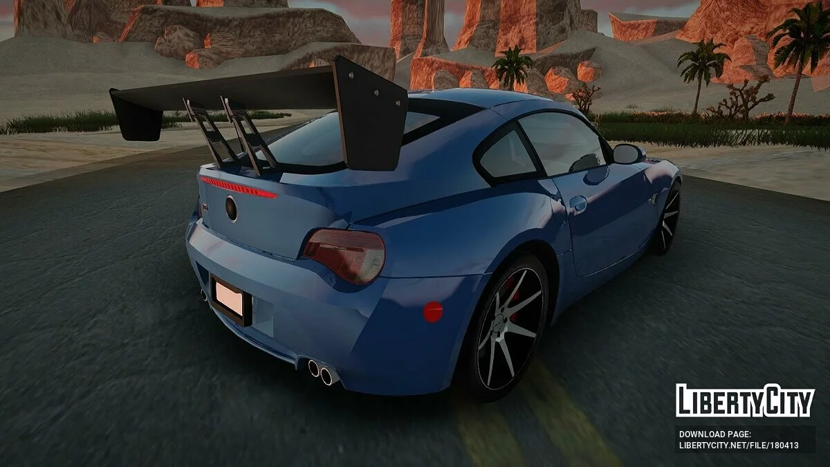 BMW Z4M Coupe 2008 / GTA San Andreas