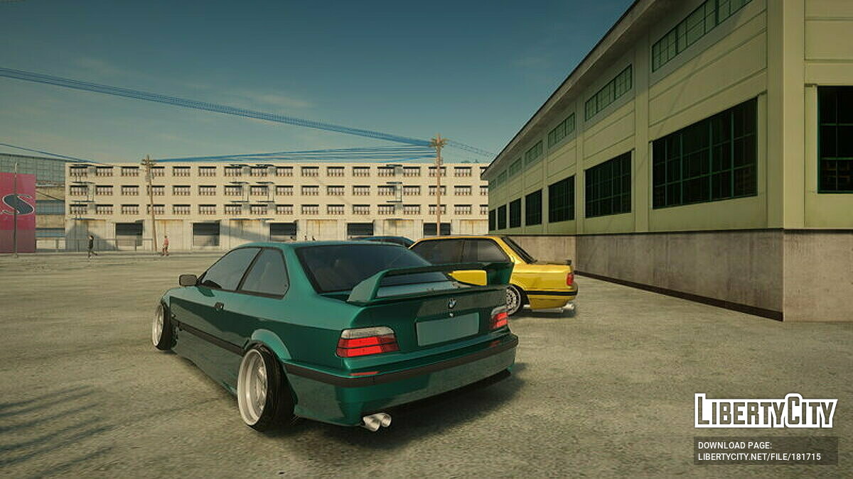 Скачать BMW E36 328i для GTA San Andreas