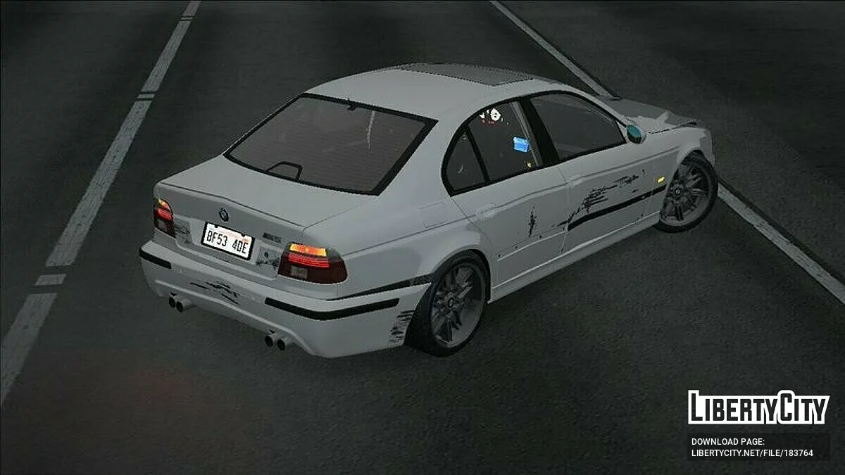 2001 BMW M5 E39 US and EU spec / GTA San Andreas