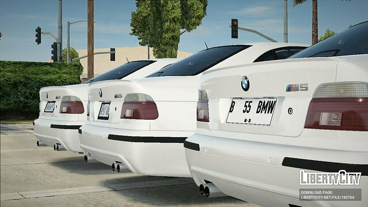 2001 BMW M5 E39 US and EU spec для GTA San Andreas - Картинка #3