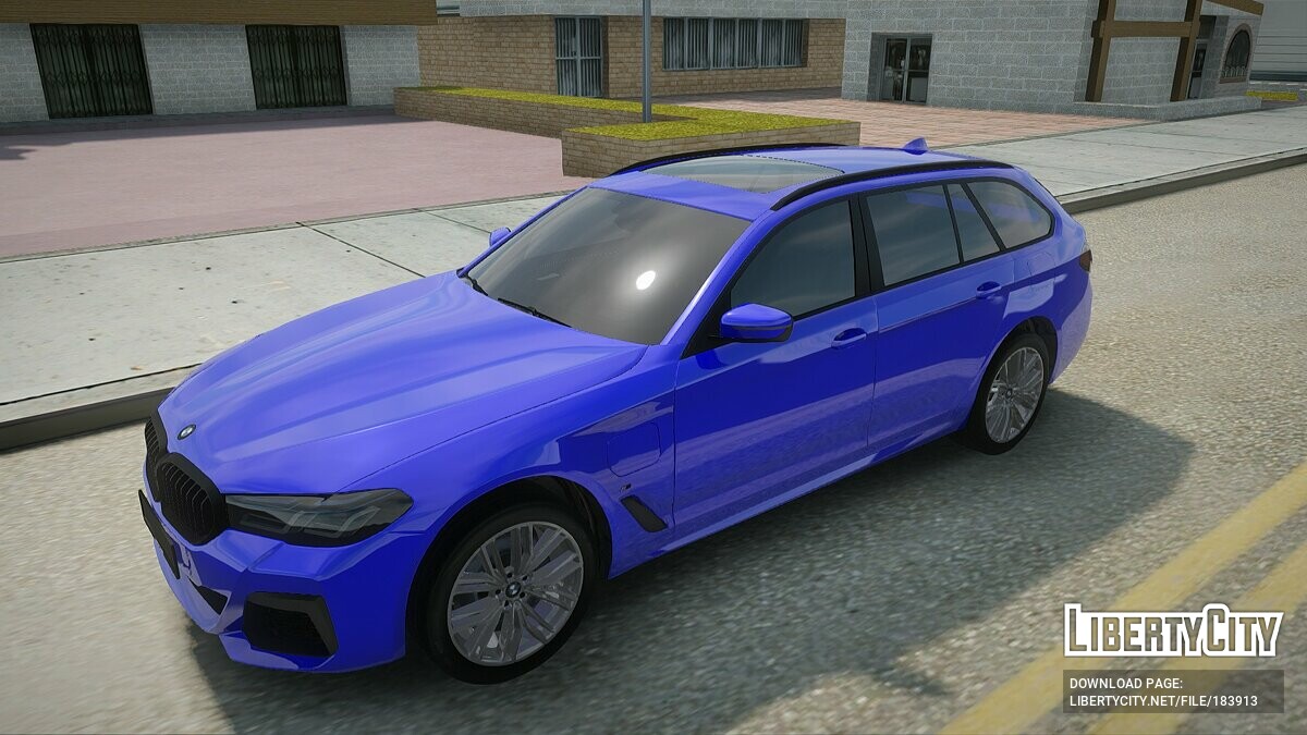 Скачать BMW 530i Touring 2021 для GTA San Andreas