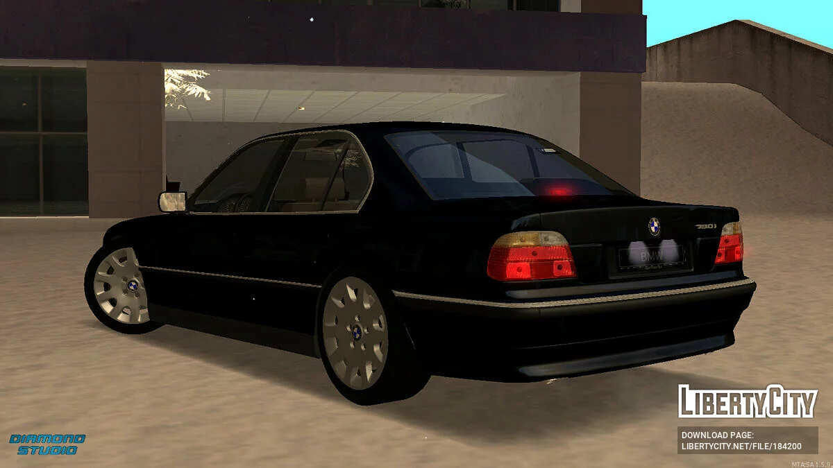 BMW E38 + CCD / GTA San Andreas