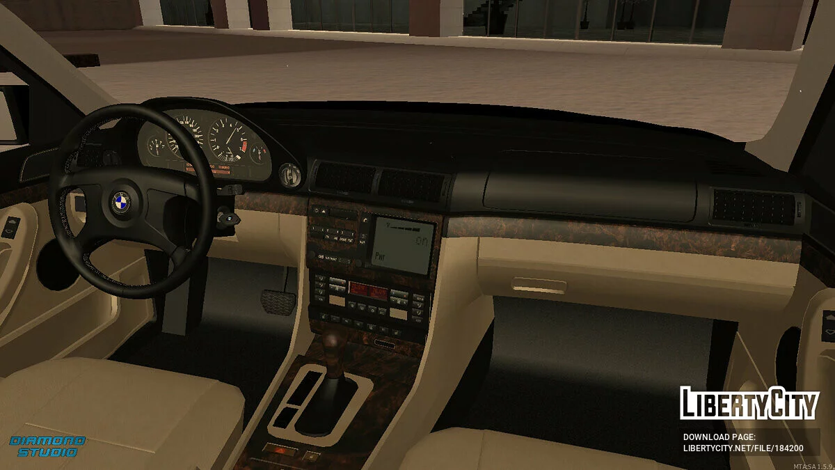 BMW E38 + CCD / GTA San Andreas