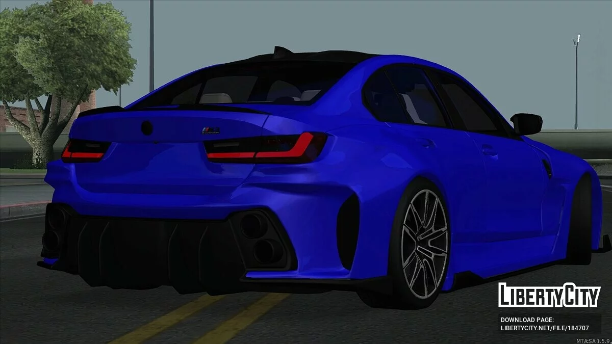 BMW M3 Competition Hycade 2022 / GTA San Andreas