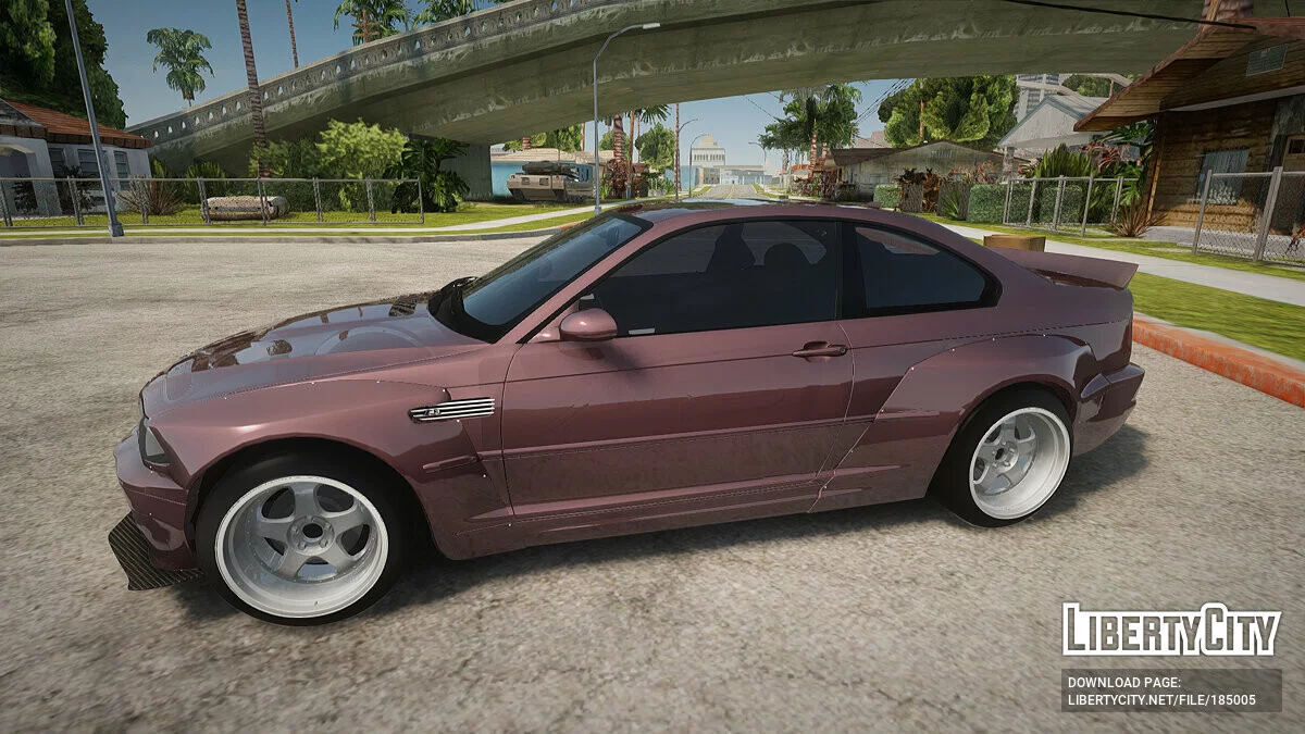BMW M3 Е46 CSL / GTA San Andreas