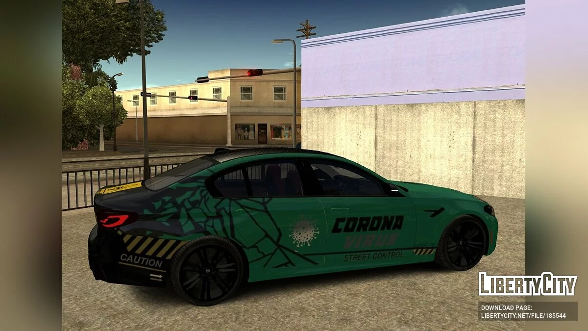 BMW M5 F90 ANTICORONAVIRUS / GTA San Andreas