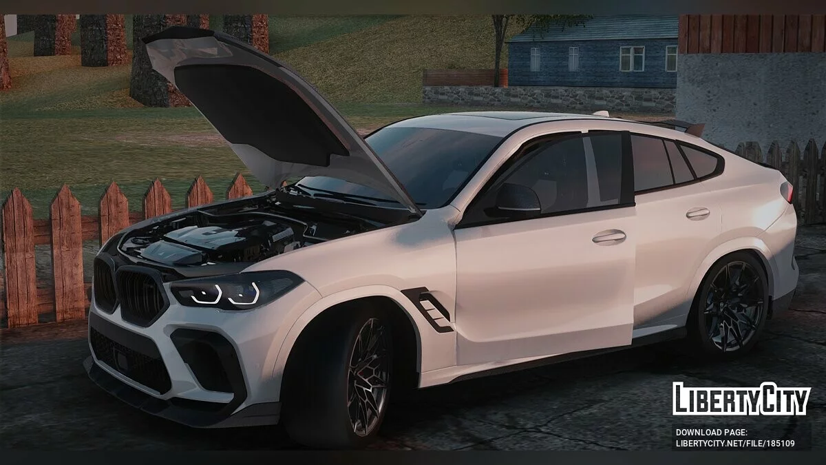 BMW X6 M Competition Larte Designs 2022 / GTA San Andreas