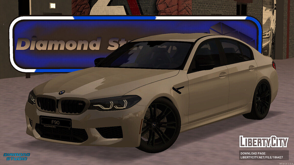 Скачать BMW M5 F90 (тюнинг) + CCD для GTA San Andreas