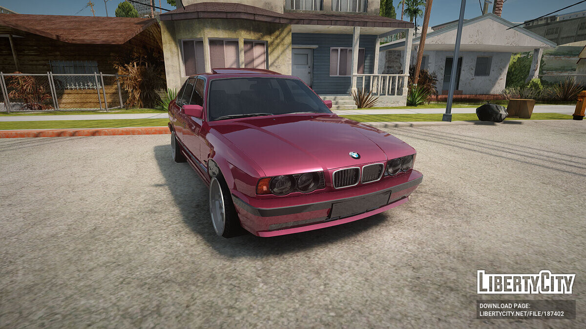 BMW 525 для GTA San Andreas - Картинка #1