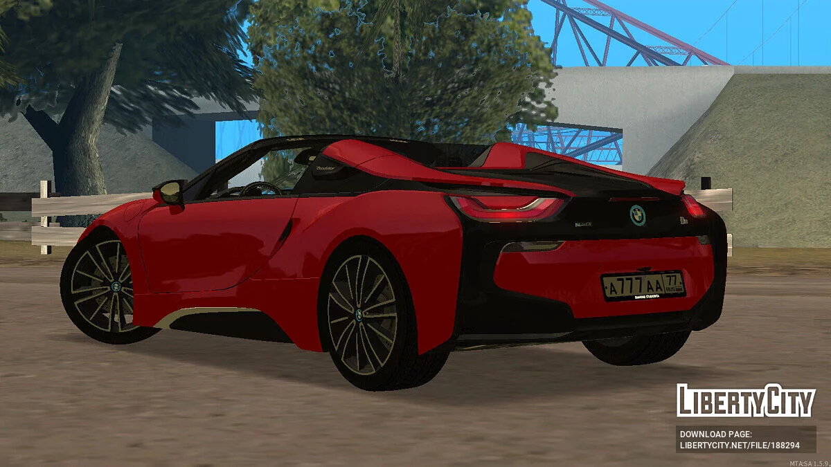 BMW i8 Roadster + Тюнинг + CCD / GTA San Andreas