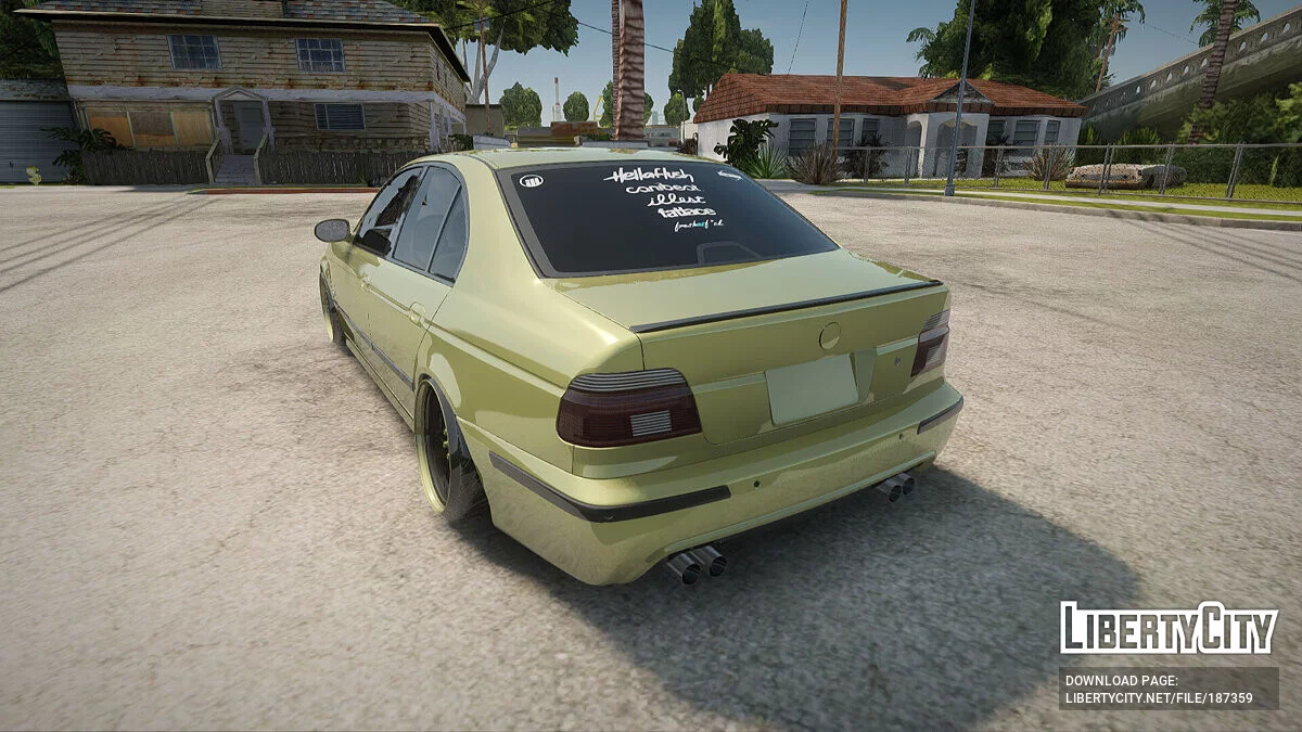BMW M5 E39 / GTA San Andreas